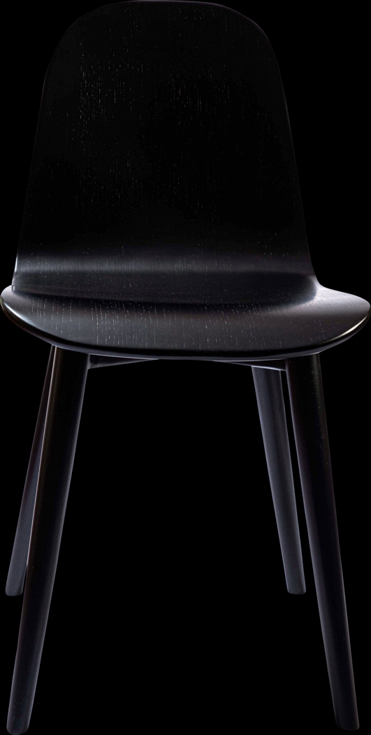 Alderon Black Side Chair - Thumbnail - Image 1