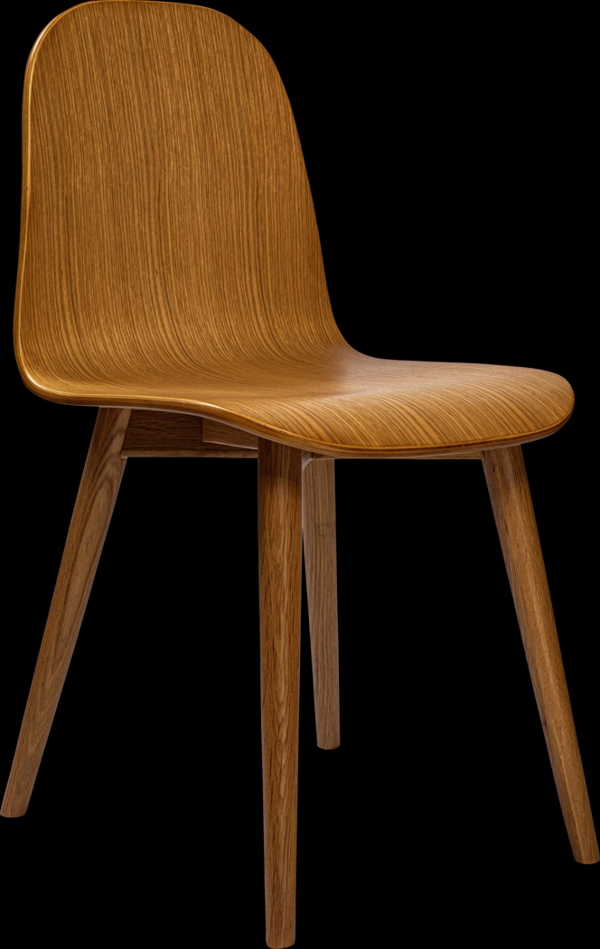 Alderon Brown Side Chair - Thumbnail - Image 1