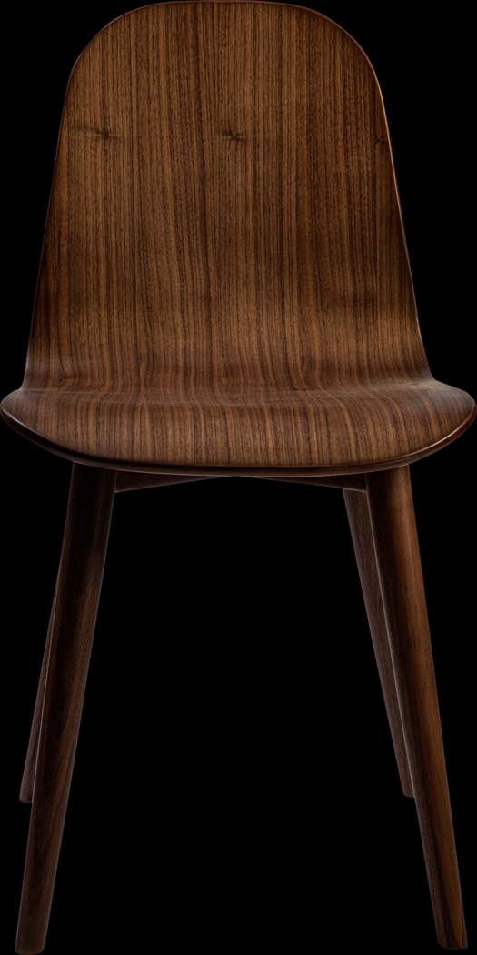 Alderon Walnut Side Chair - Thumbnail - Image 2