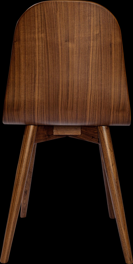 Alderon Walnut Side Chair - Thumbnail - Image 3