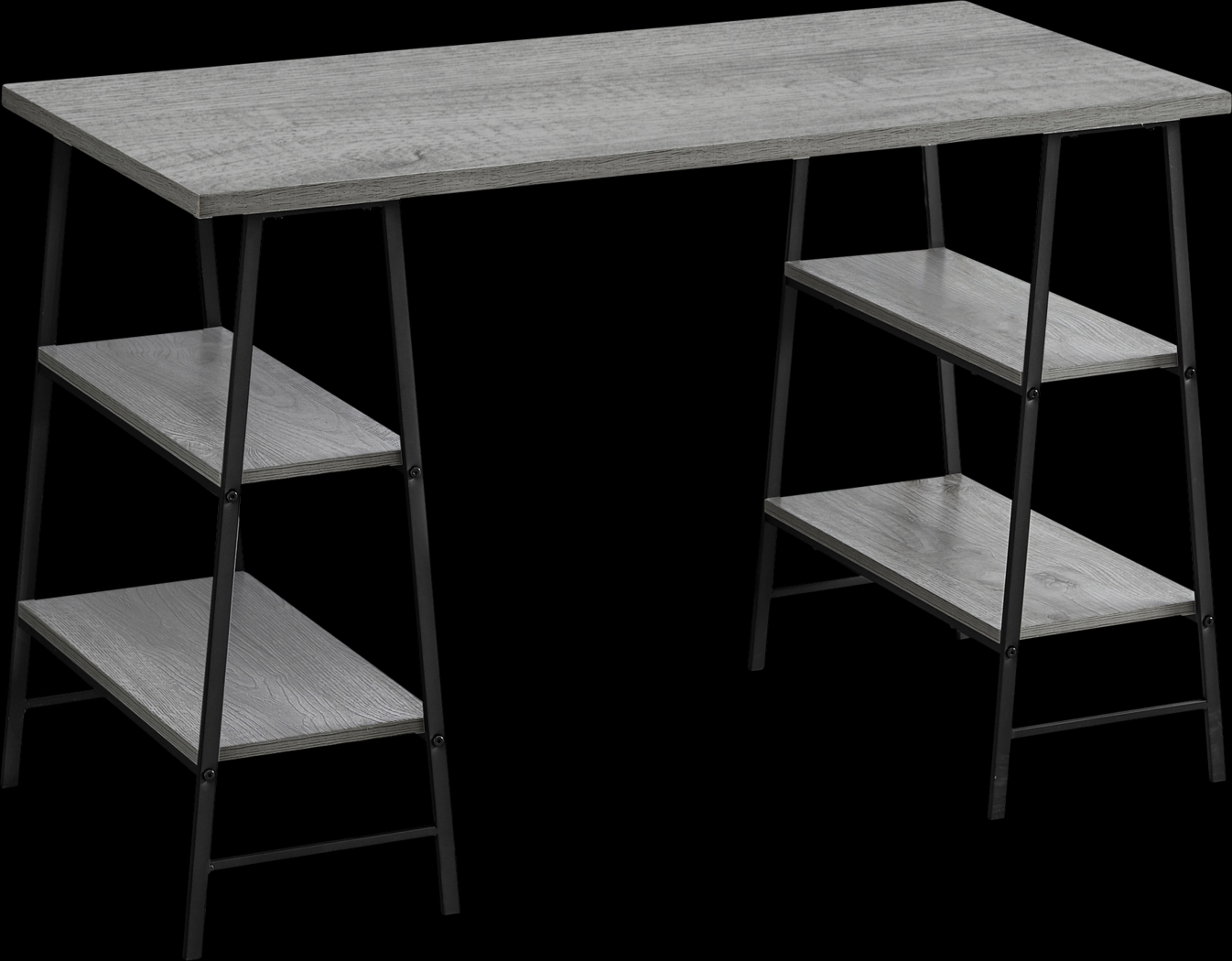 Alderseade Gray Desk - Thumbnail - Image 1