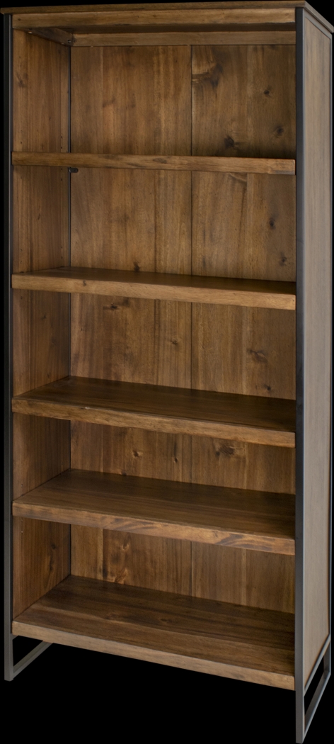Aldershot Brown Bookcase - Thumbnail - Image 1