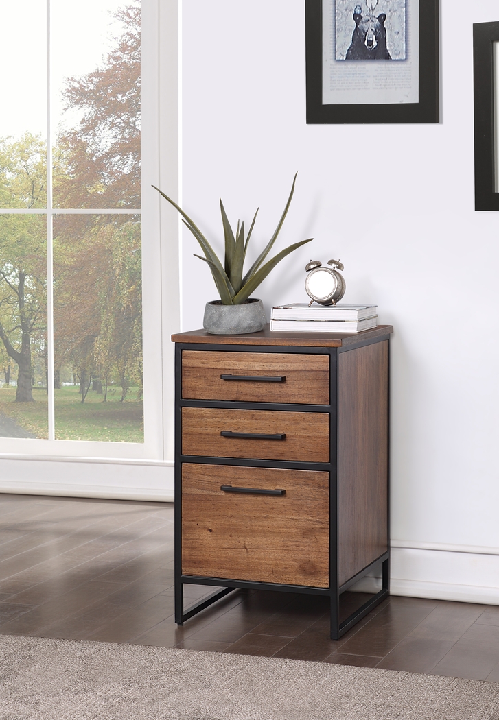 Aldershot Brown File Cabinet - Thumbnail - Image 8