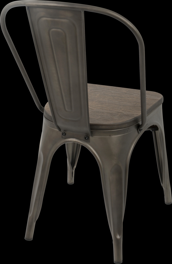 Aldersyde Brown 3 Pc Square Dining Set - Thumbnail - Image 4