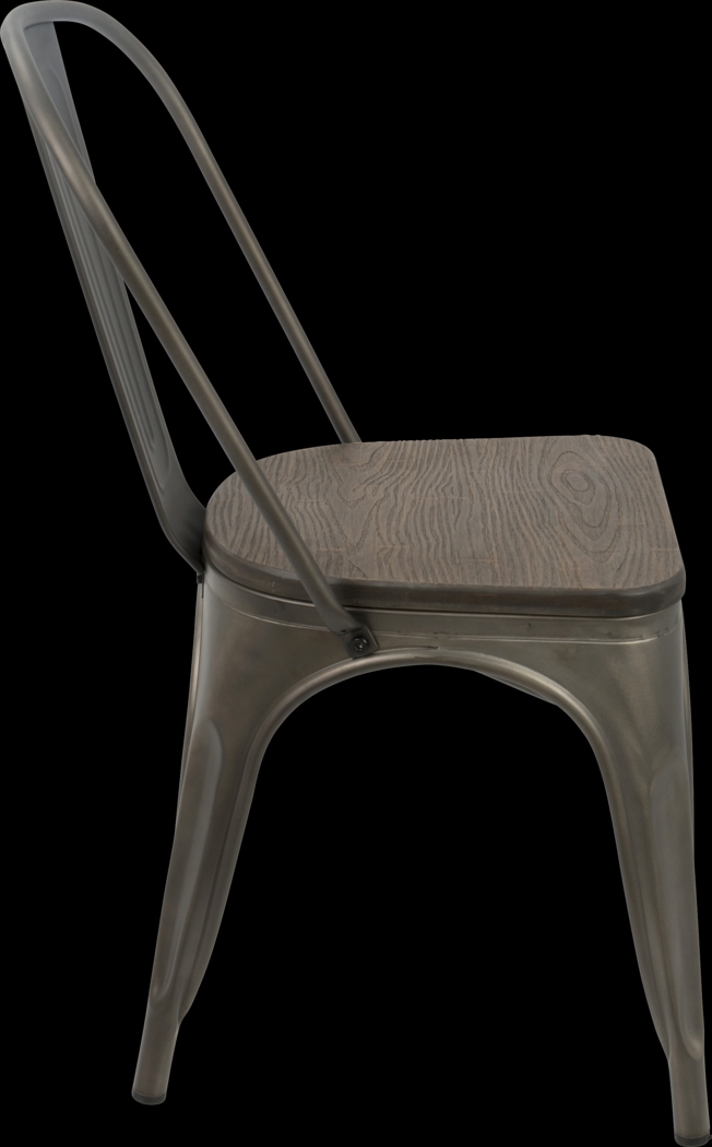 Aldersyde Brown 3 Pc Square Dining Set - Thumbnail - Image 6