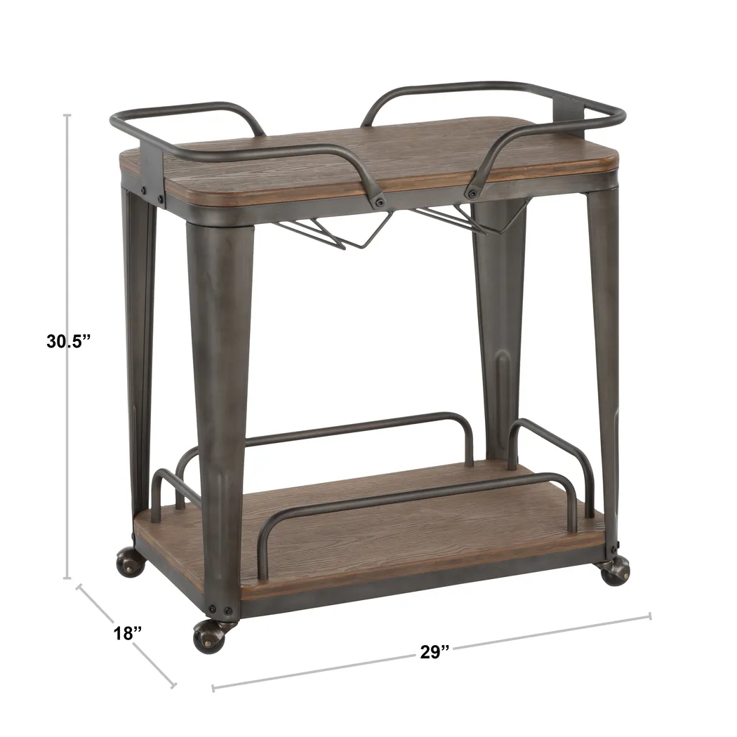 Aldersyde Espresso Bar Cart - Thumbnail - Image 2