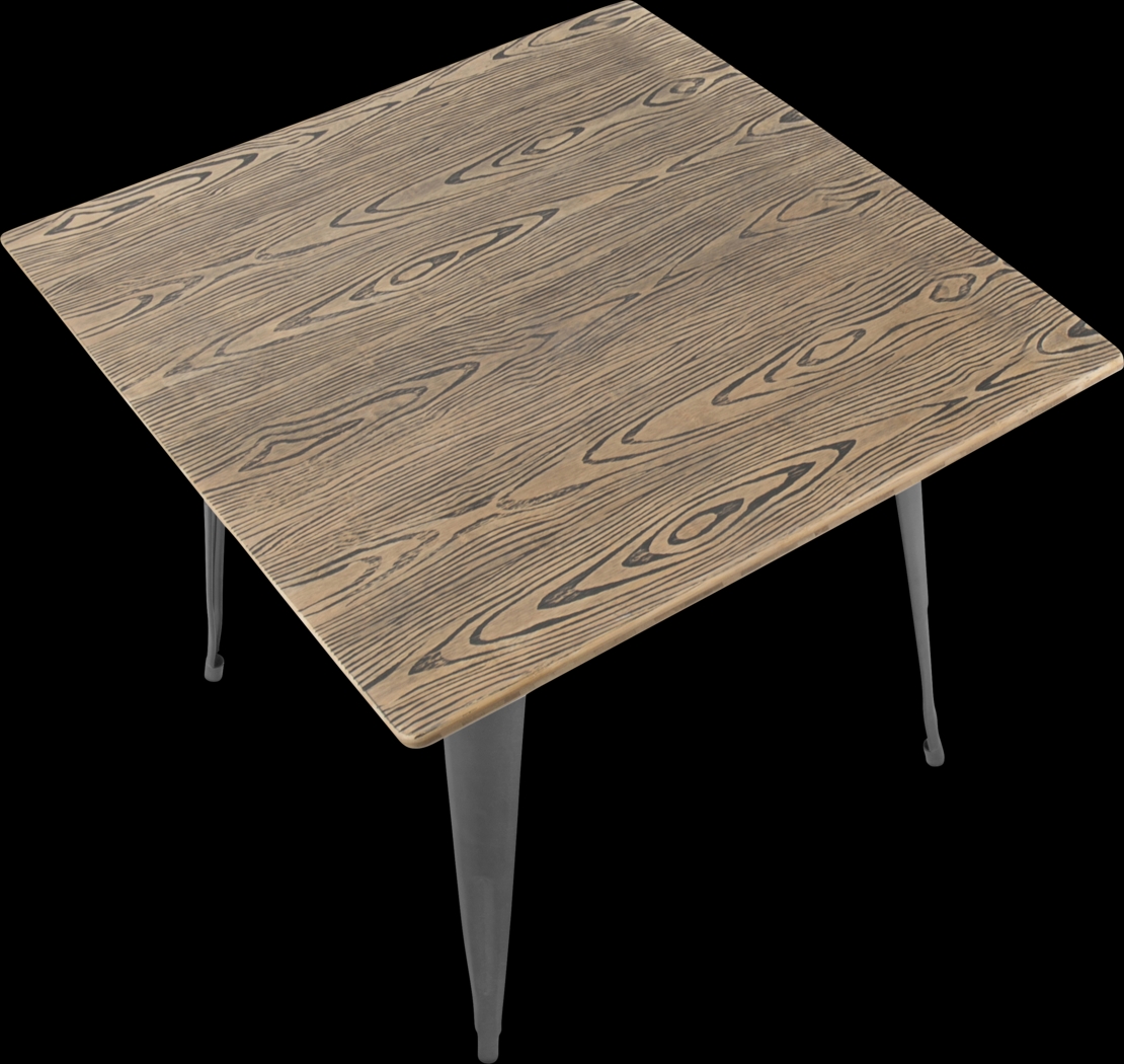 Aldersyde Gray 3 Pc Square Dining Set - Thumbnail - Image 8