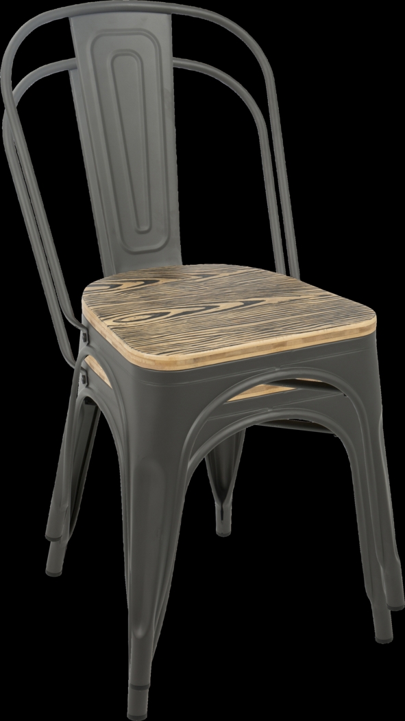 Aldersyde Gray Dining Chair (Set of 2) - Thumbnail - Image 3