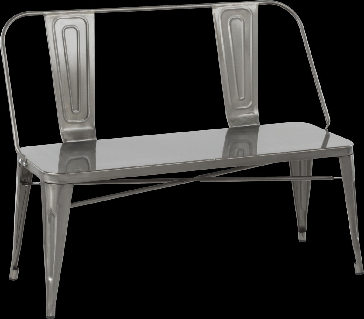 Aldersyde Silver Accent Bench - Thumbnail - Image 1