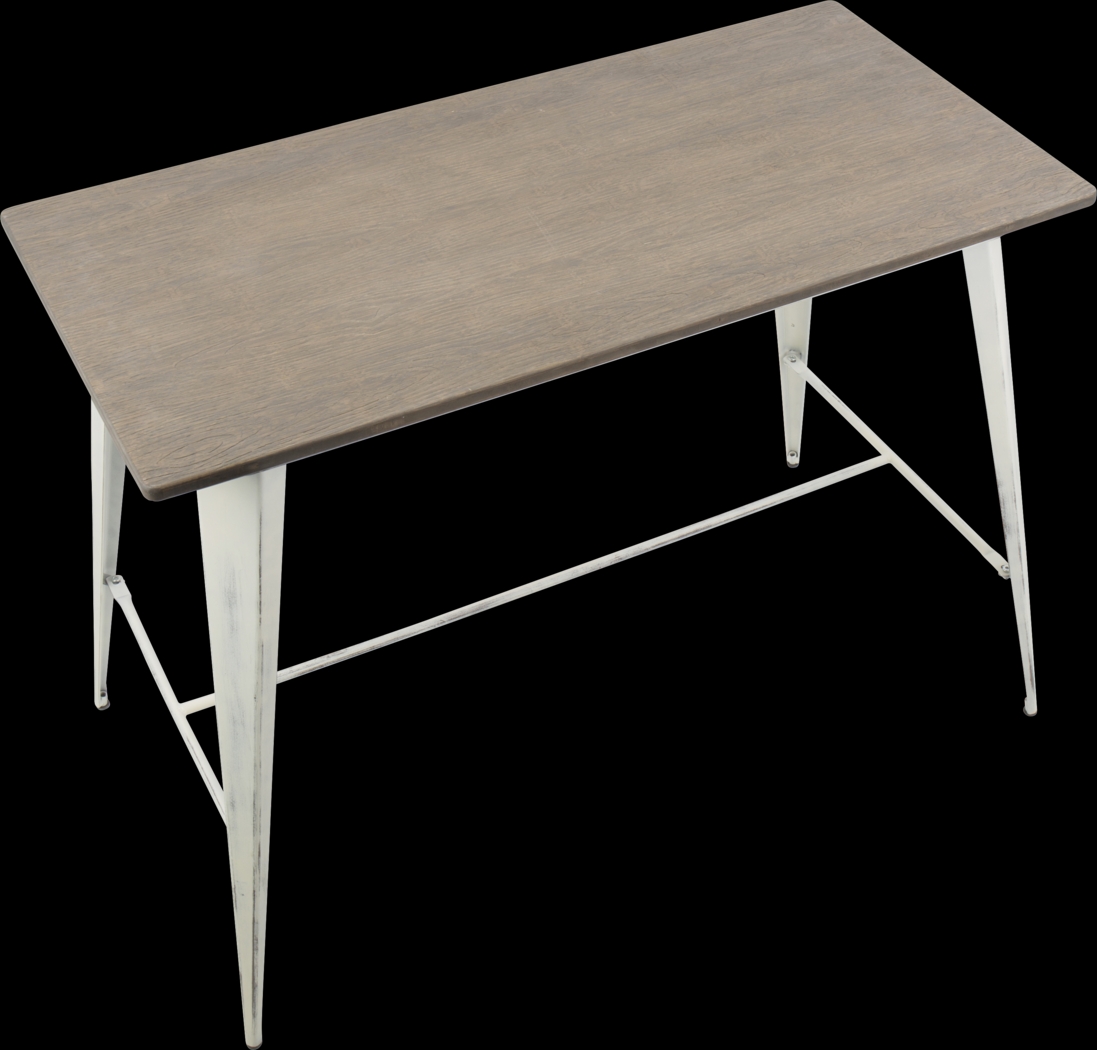 Aldersyde White Counter Height Table - Thumbnail - Image 4