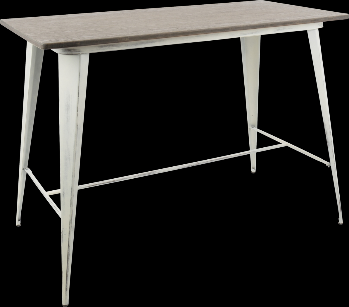 Aldersyde White Counter Height Table - Thumbnail - Image 1