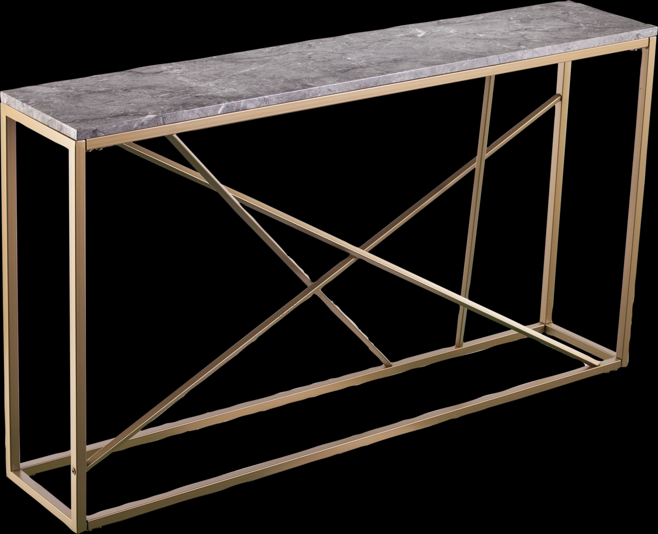 Alderton Gold Console Table - Thumbnail - Image 1