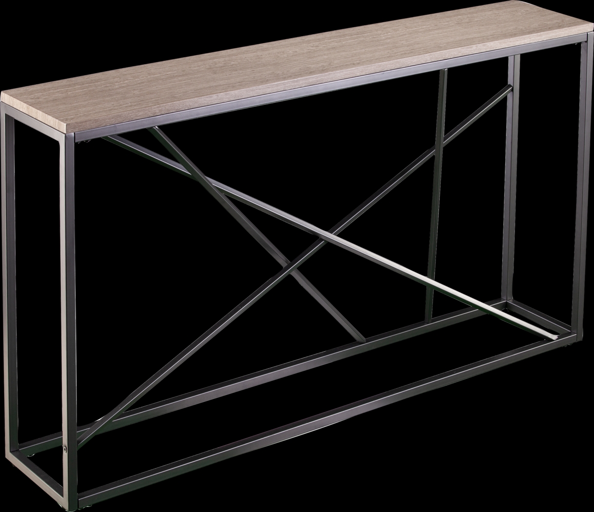 Alderton Tan Console Table - Thumbnail - Image 1
