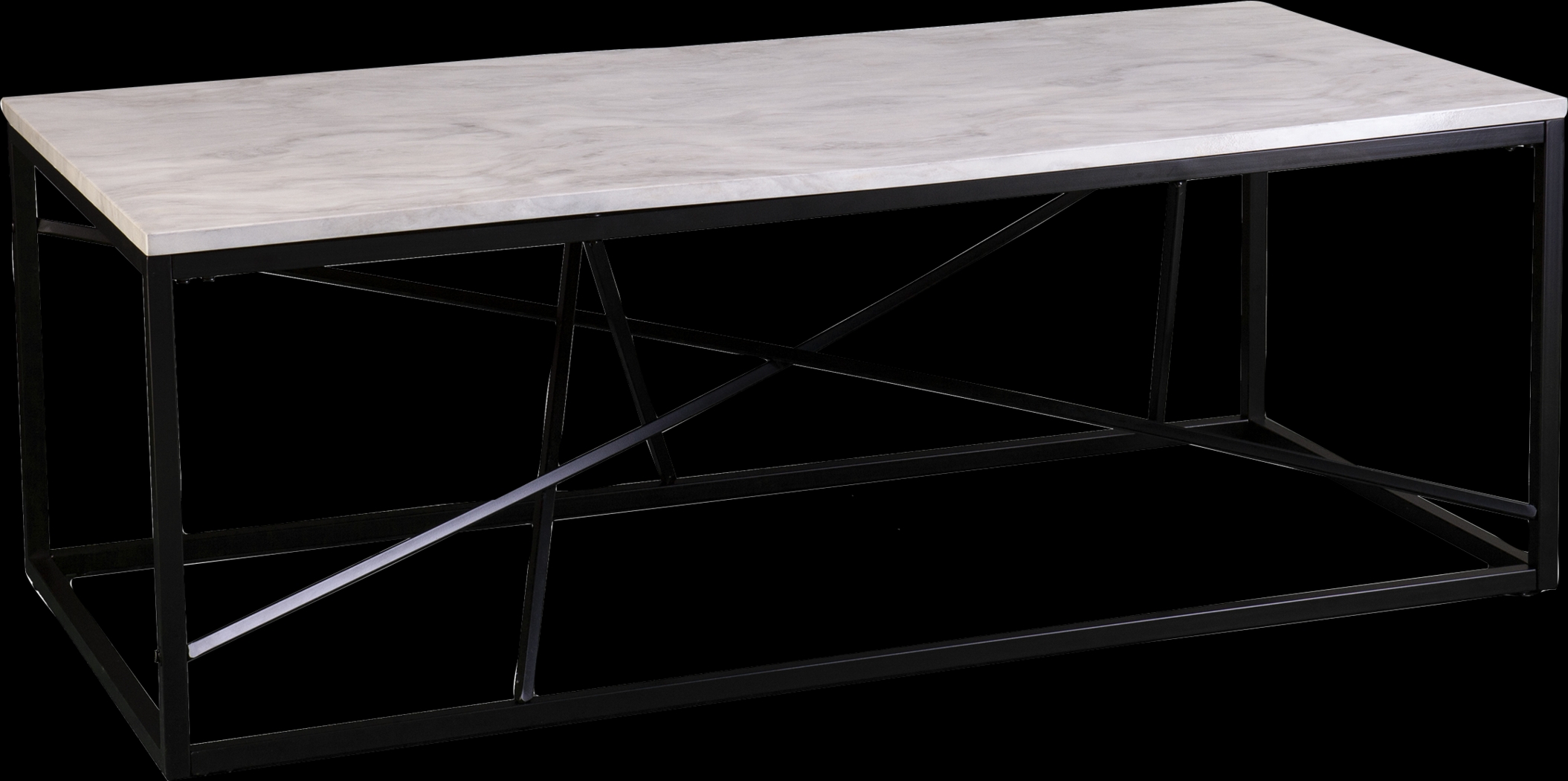 Alderton White Cocktail Table - Thumbnail - Image 1