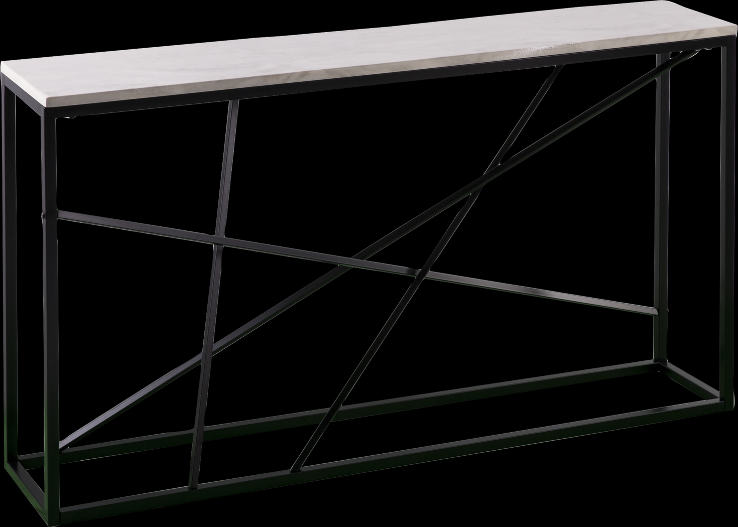 Alderton White Console Table - Thumbnail - Image 1