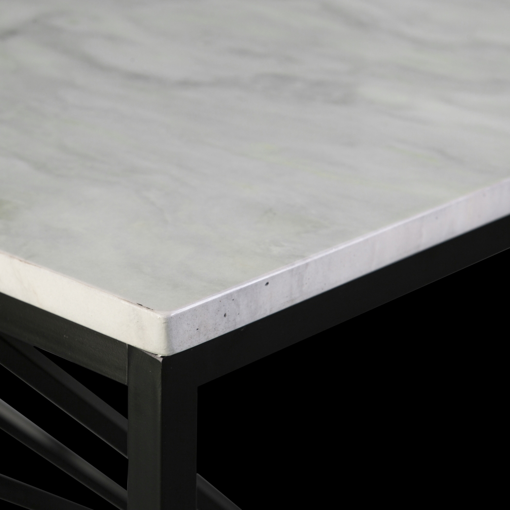 Alderton White End Table - Thumbnail - Image 2