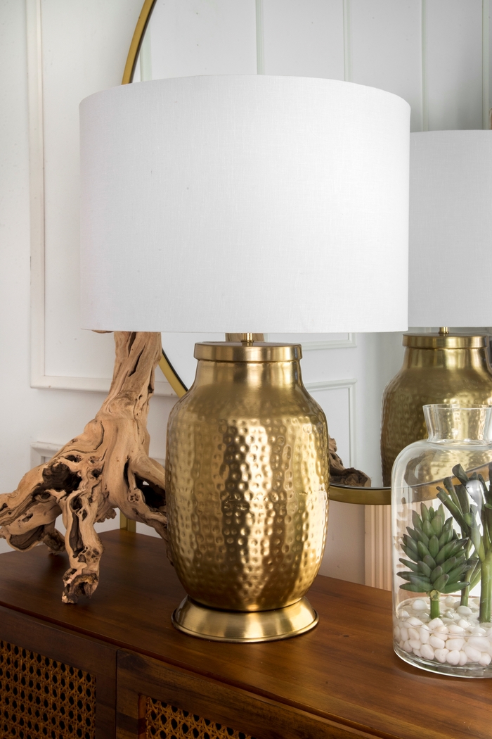 Alderwood Gold Lamp - Thumbnail - Image 2