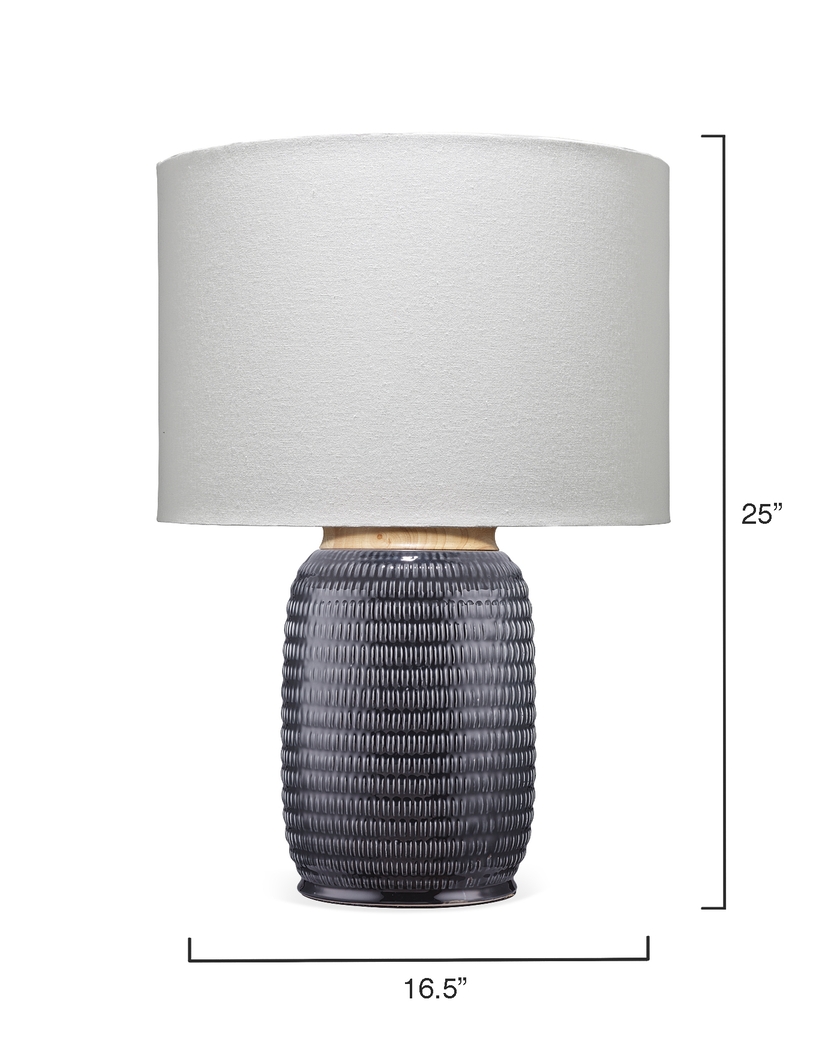 Aldi Cay Blue Lamp - Thumbnail - Image 3