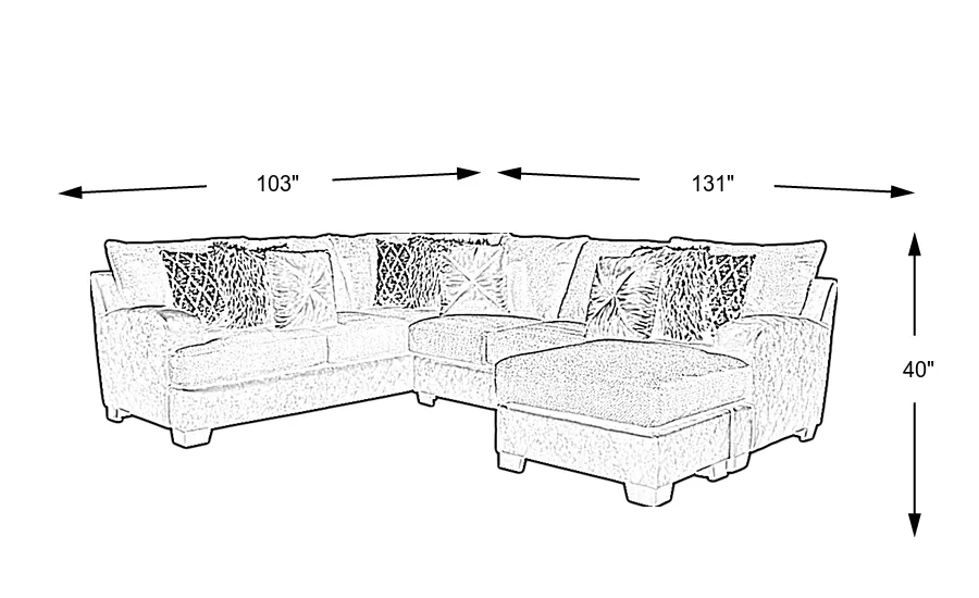 Dimension Image. Please refer to the Dimension Tab on this page for dimension details.