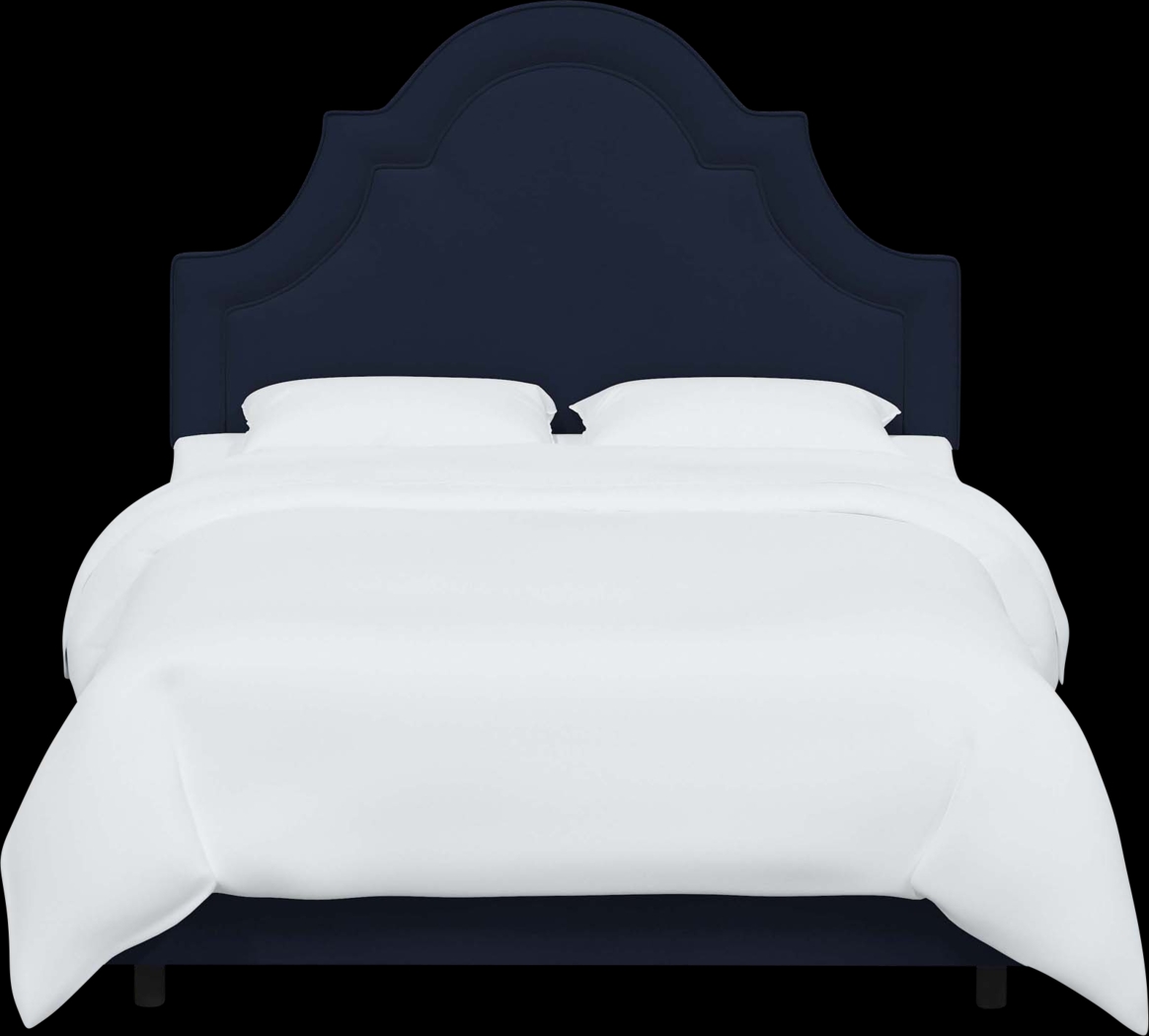 Aldimo Blue Queen Bed - Thumbnail - Image 2