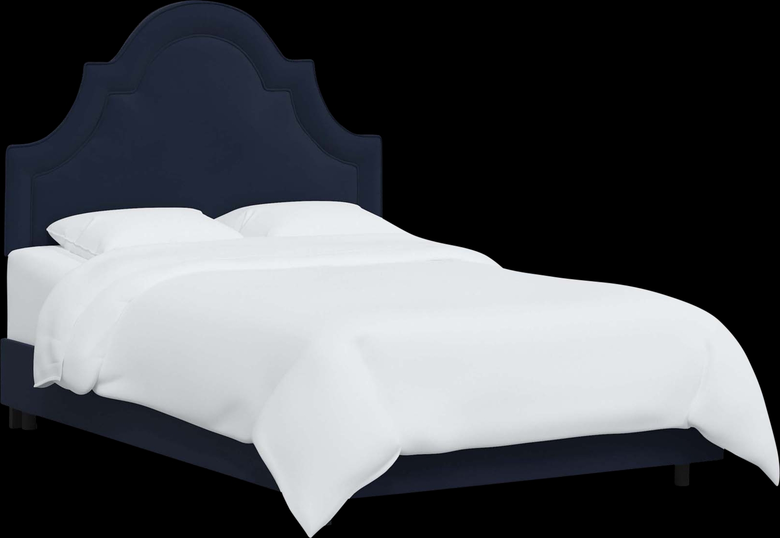 Aldimo Blue Twin Bed - Thumbnail - Image 1