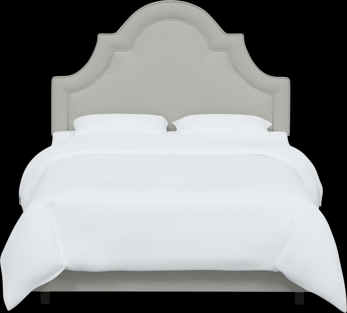 Aldimo Gray King Bed - Thumbnail - Image 2