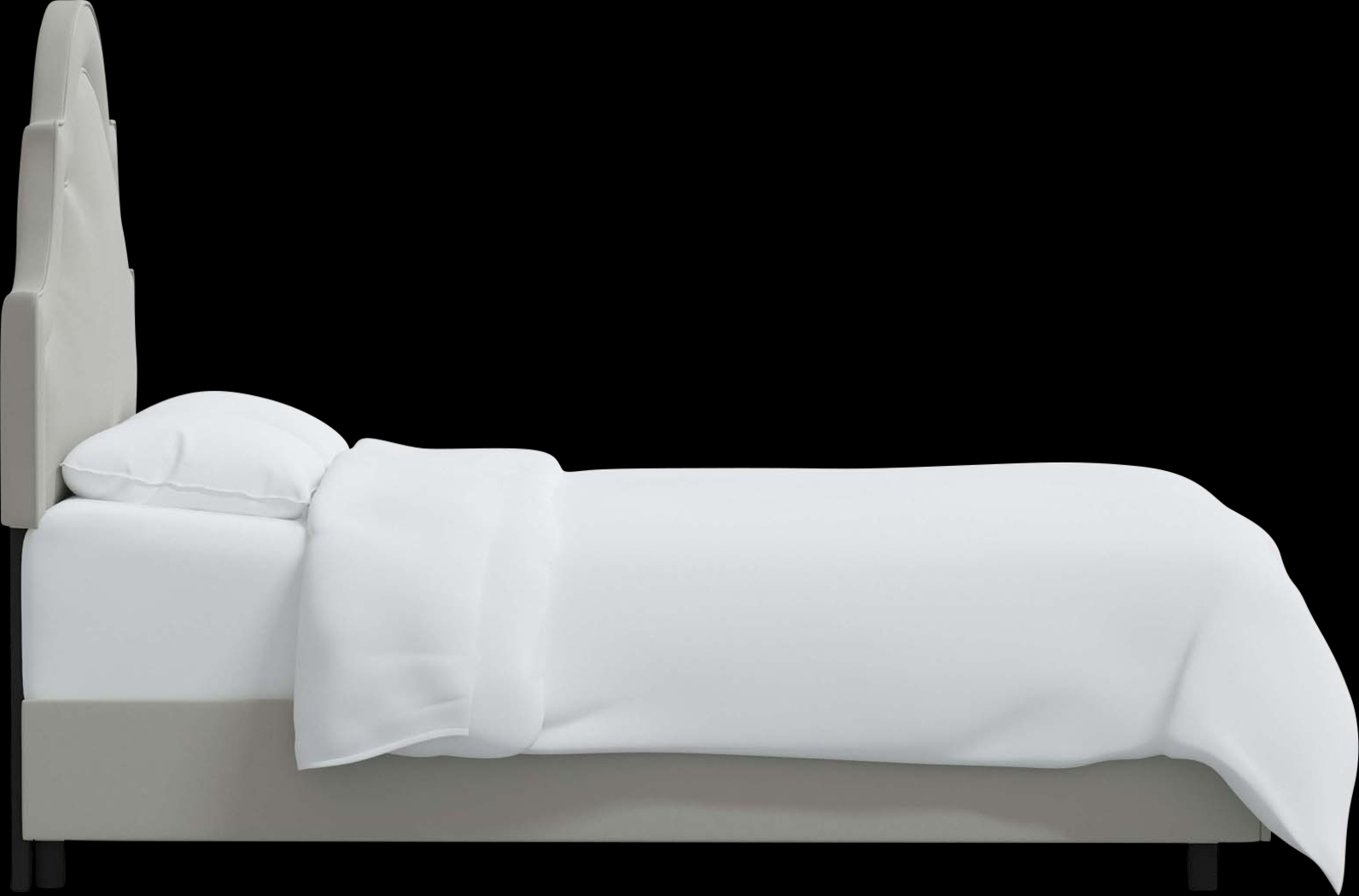 Aldimo Gray King Bed - Thumbnail - Image 3