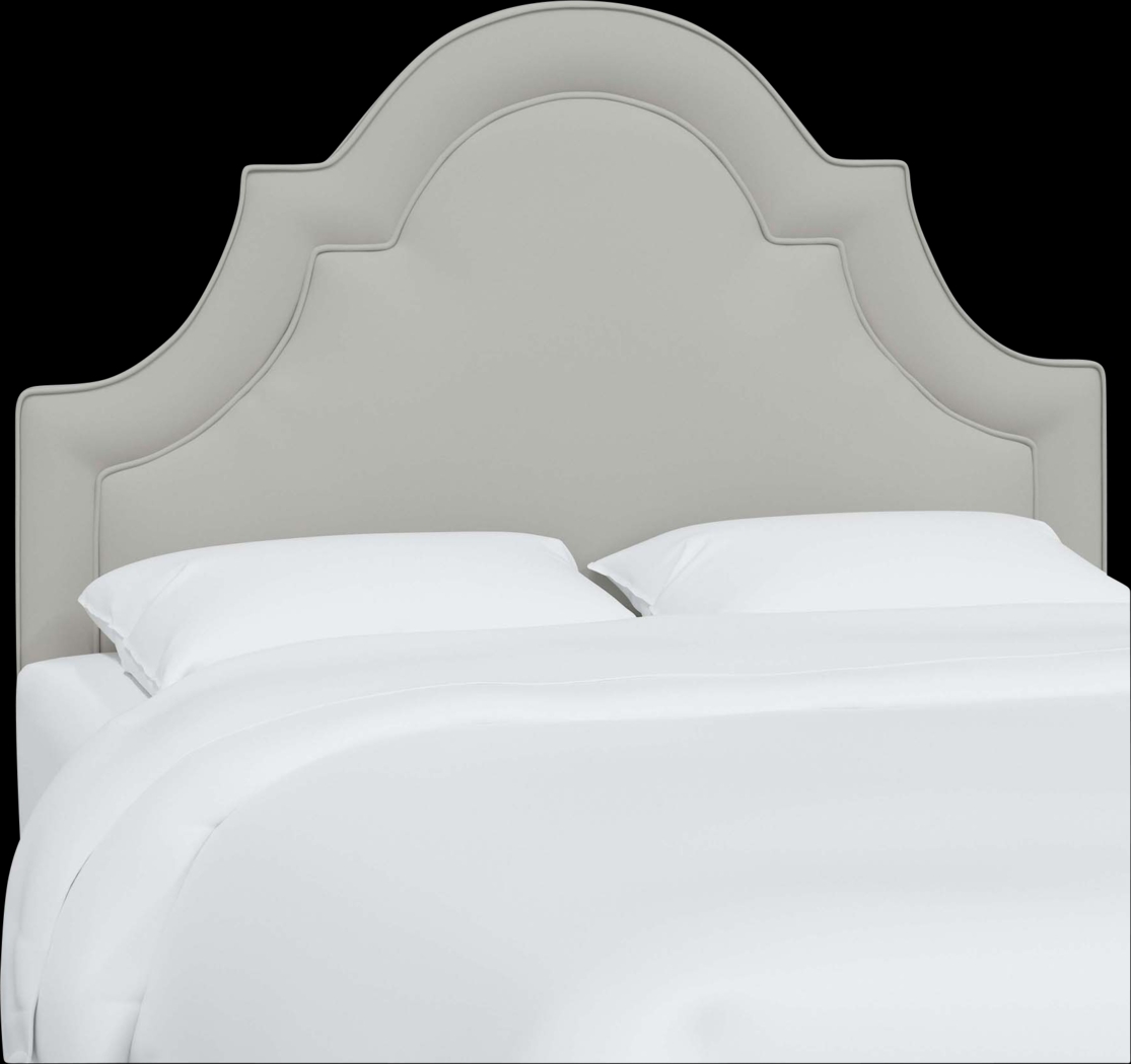 Aldimo Gray Queen Headboard - Thumbnail - Image 1