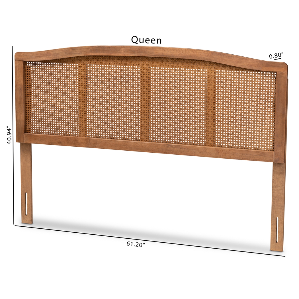 Aldrich Walnut Queen Headbord - Thumbnail - Image 6