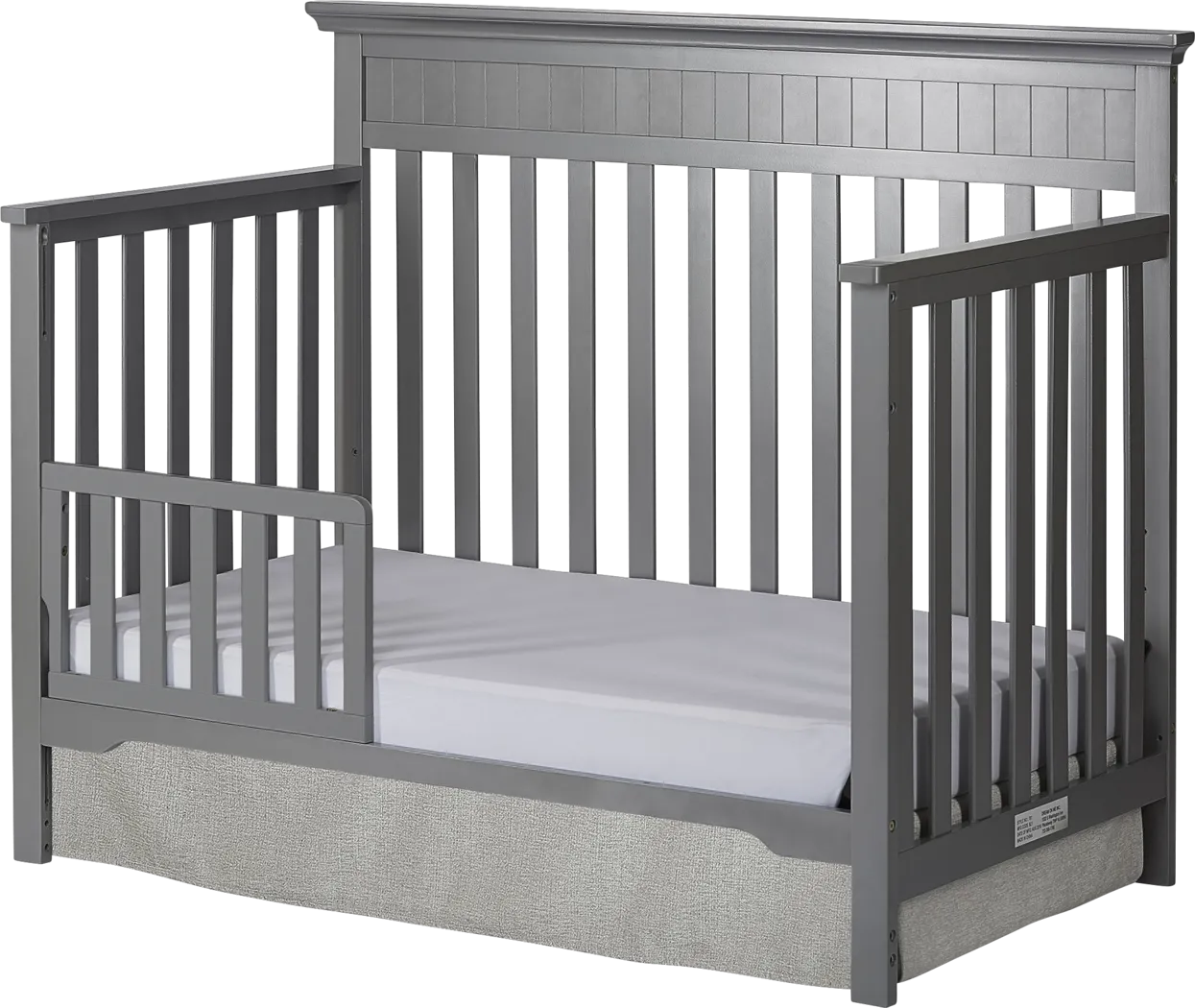 Aldridge Gray Convertible Crib - Thumbnail - Image 4