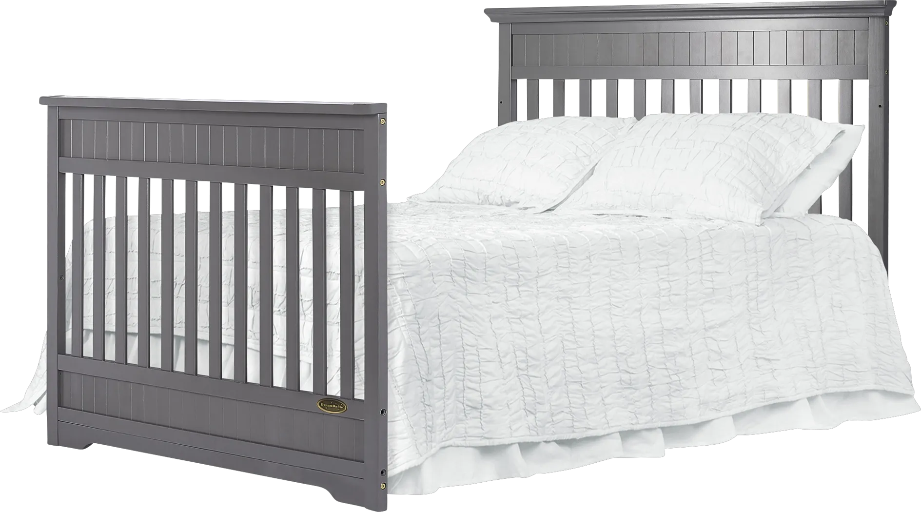 Aldridge Gray Convertible Crib - Thumbnail - Image 6
