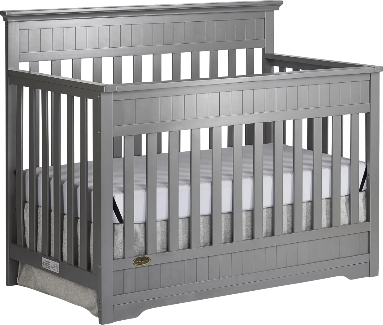 Aldridge Gray Convertible Crib - Thumbnail - Image 1