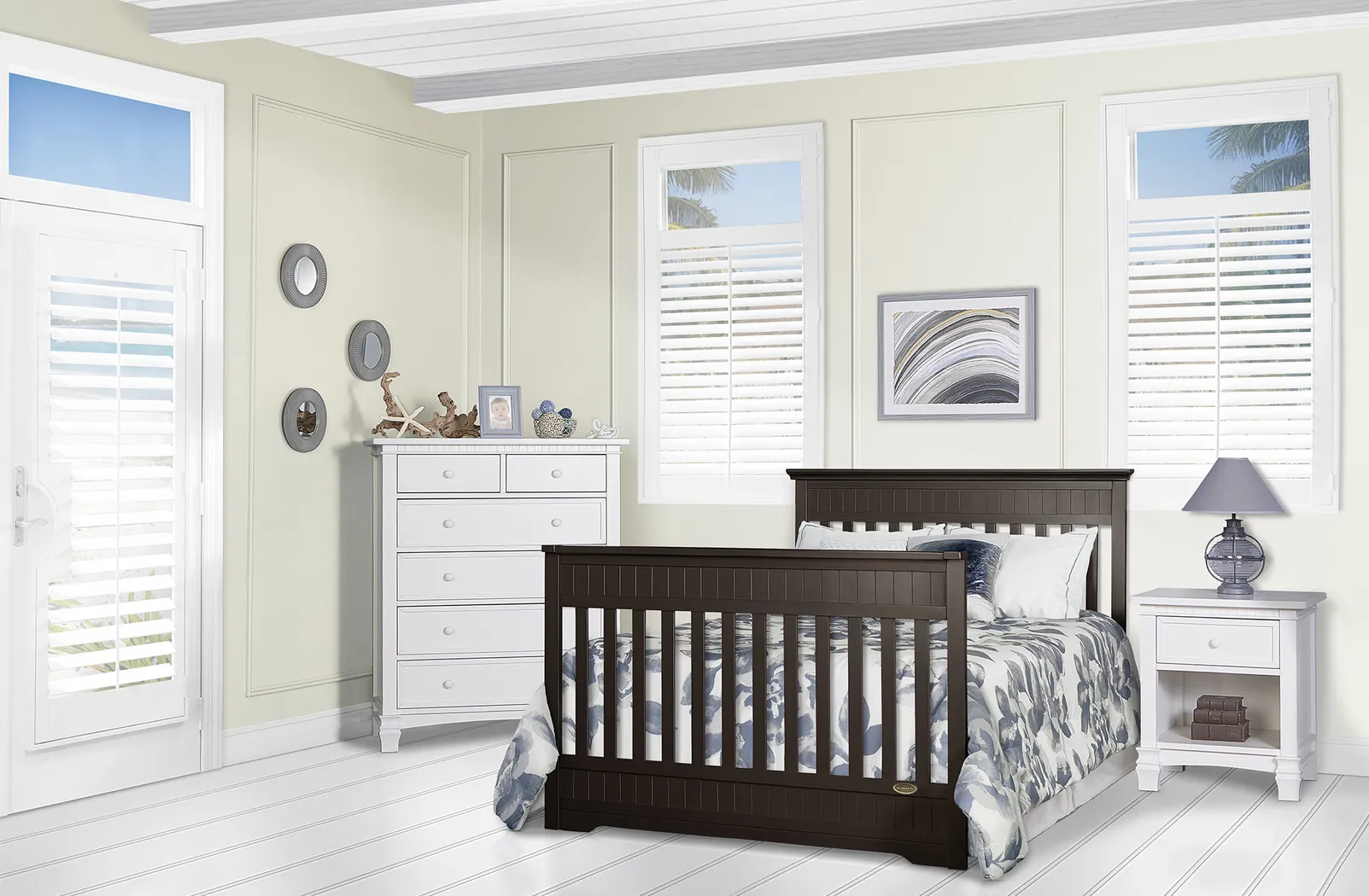 Aldridge Mocha Convertible Crib - Thumbnail - Image 9