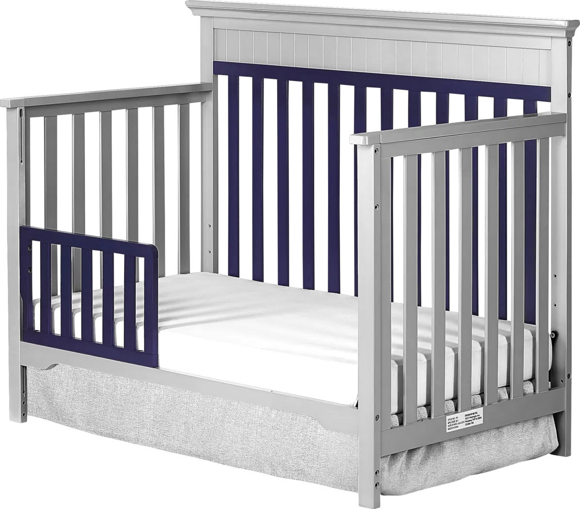 Aldridge Platinum Convertible Crib - Thumbnail - Image 4
