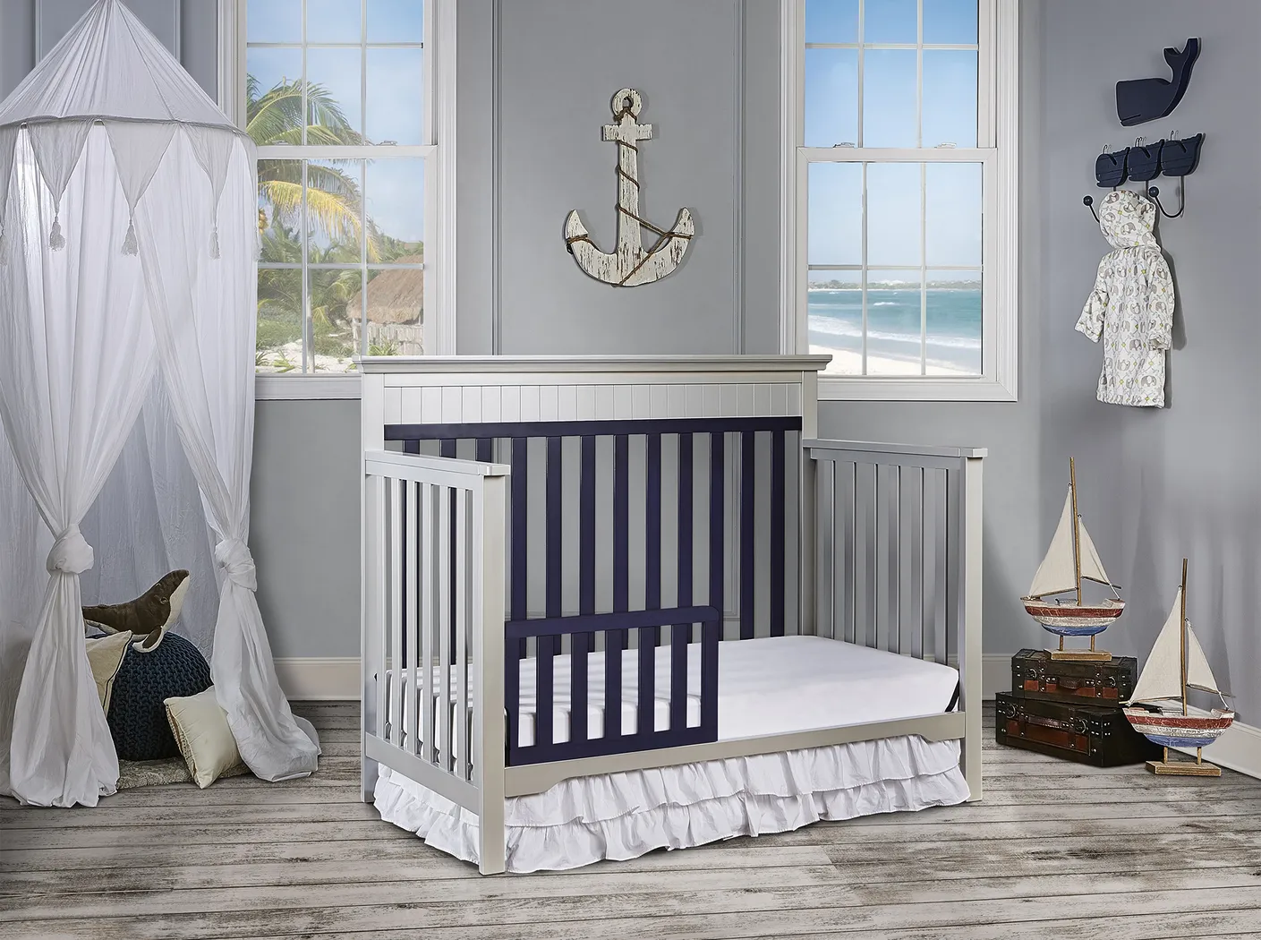 Aldridge Platinum Convertible Crib - Thumbnail - Image 9