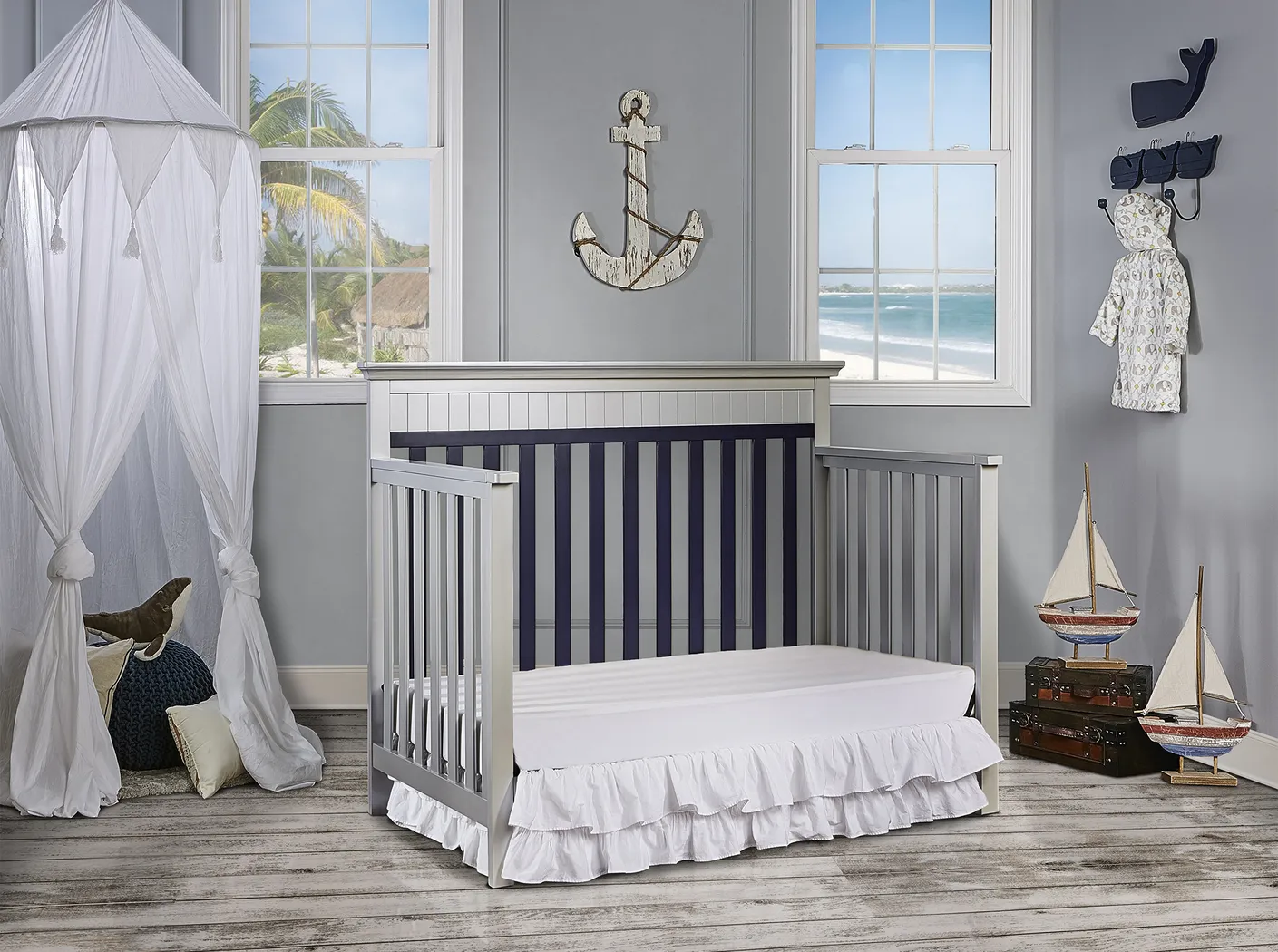 Aldridge Platinum Convertible Crib - Thumbnail - Image 10