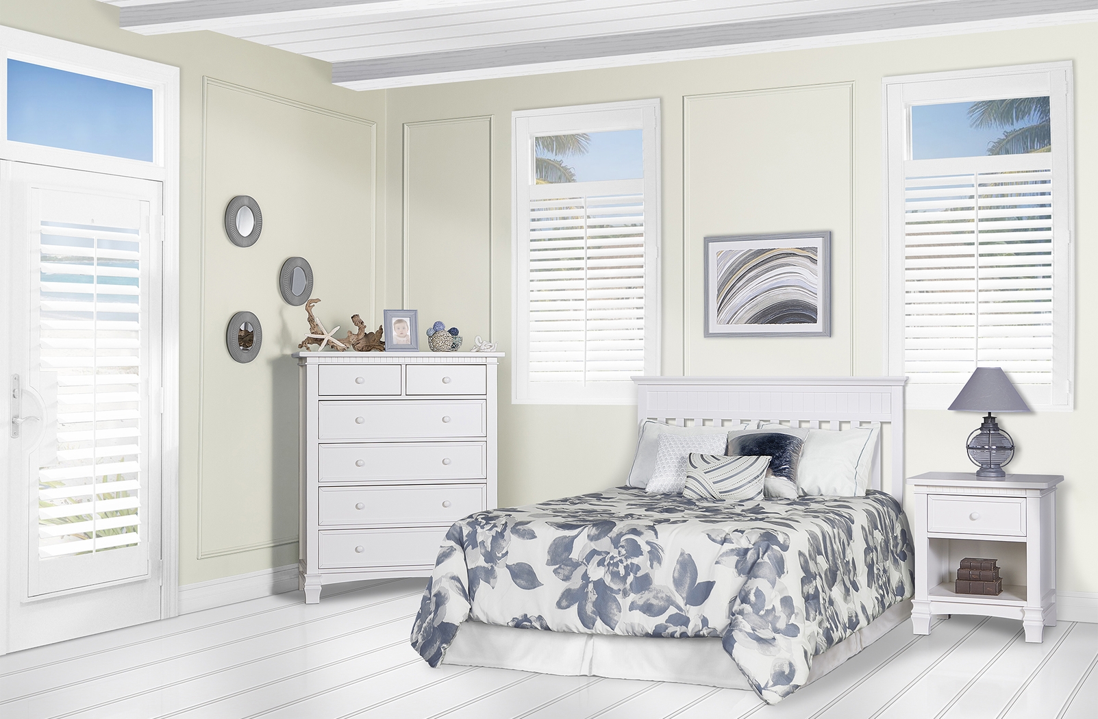 Aldridge White Convertible Crib - Thumbnail - Image 2