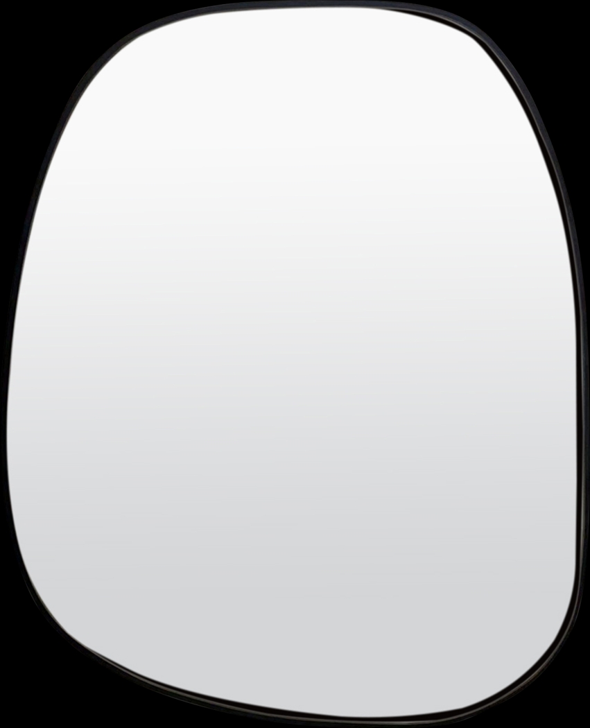 Aldych Black Irregular Wall Mirror - Thumbnail - Image 1