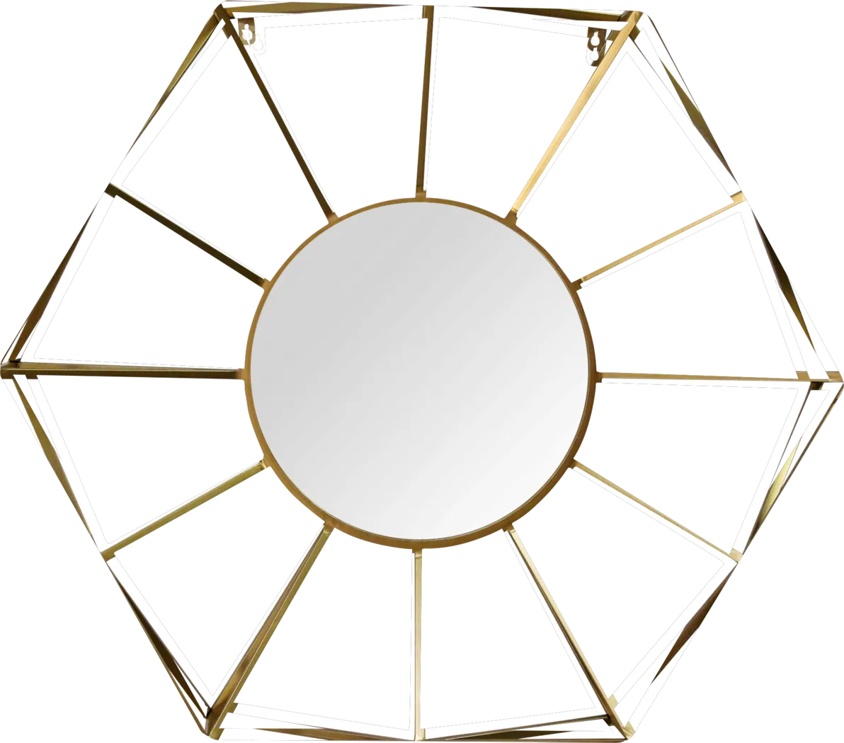 Aleah Gold Mirror - Thumbnail - Image 1