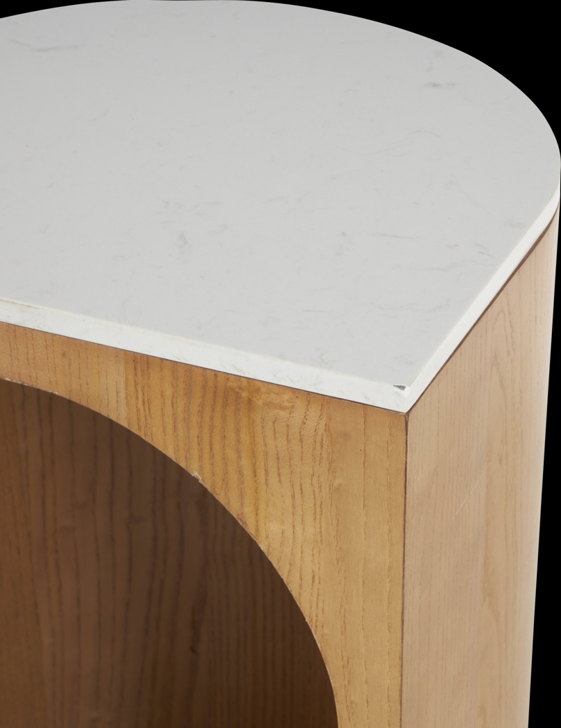 Aleavi Brown End Table - Thumbnail - Image 3