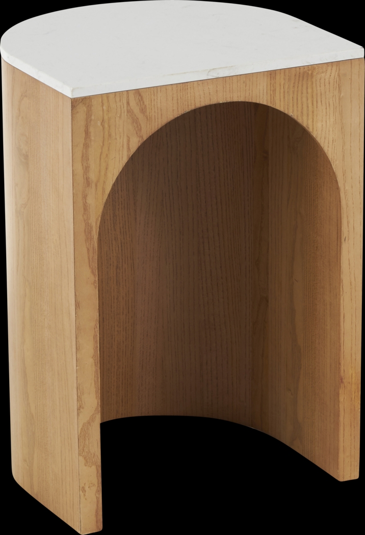 Aleavi Brown End Table - Thumbnail - Image 5