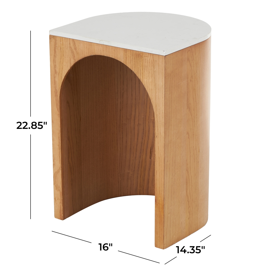 Aleavi Brown End Table - Thumbnail - Image 7
