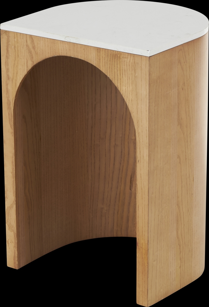 Aleavi Brown End Table - Thumbnail - Image 1