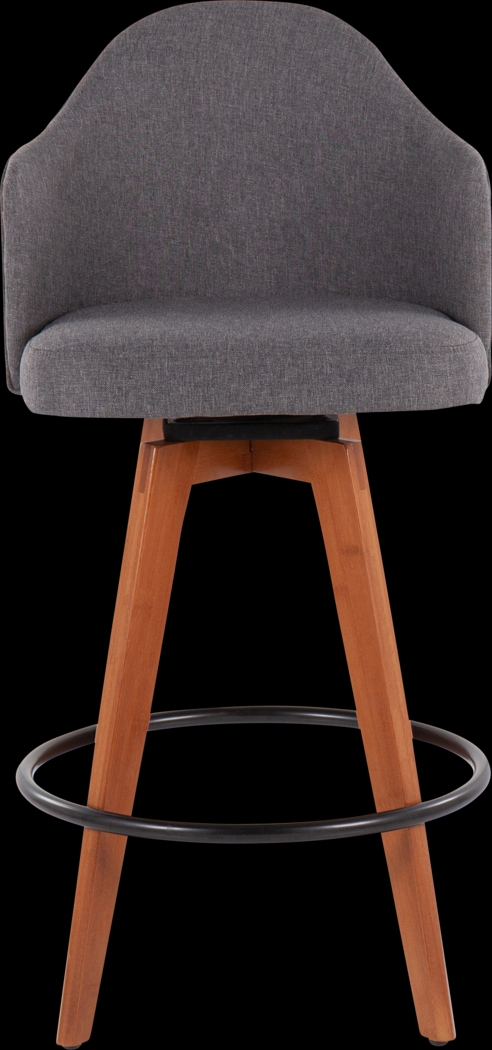 Aleiah Gray Counter Height Stool, Set of 2 - Thumbnail - Image 6