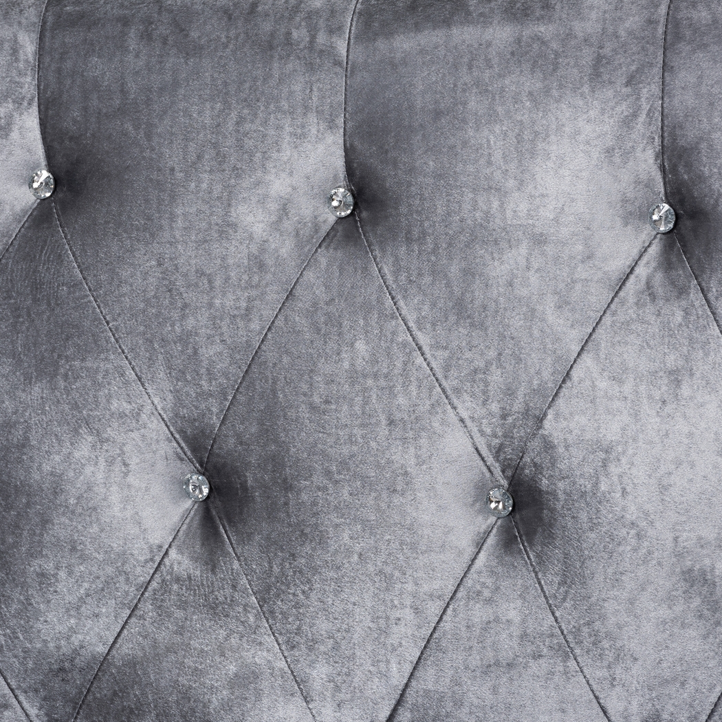 Aleida Gray Queen Bed - Thumbnail - Image 7