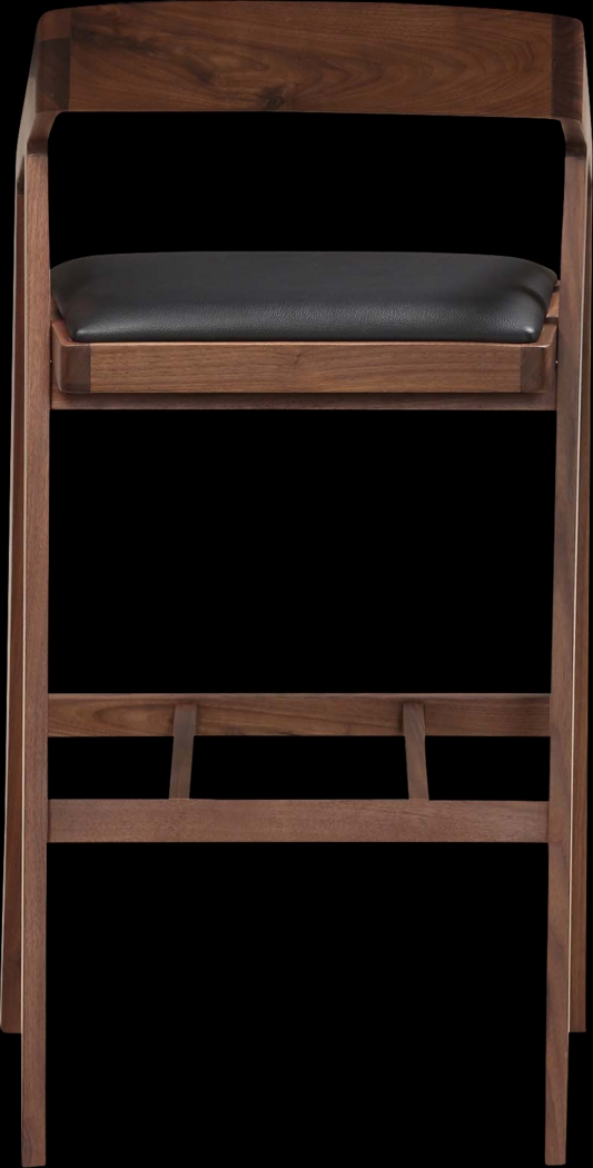 Alekai Walnut Barstool - Thumbnail - Image 3