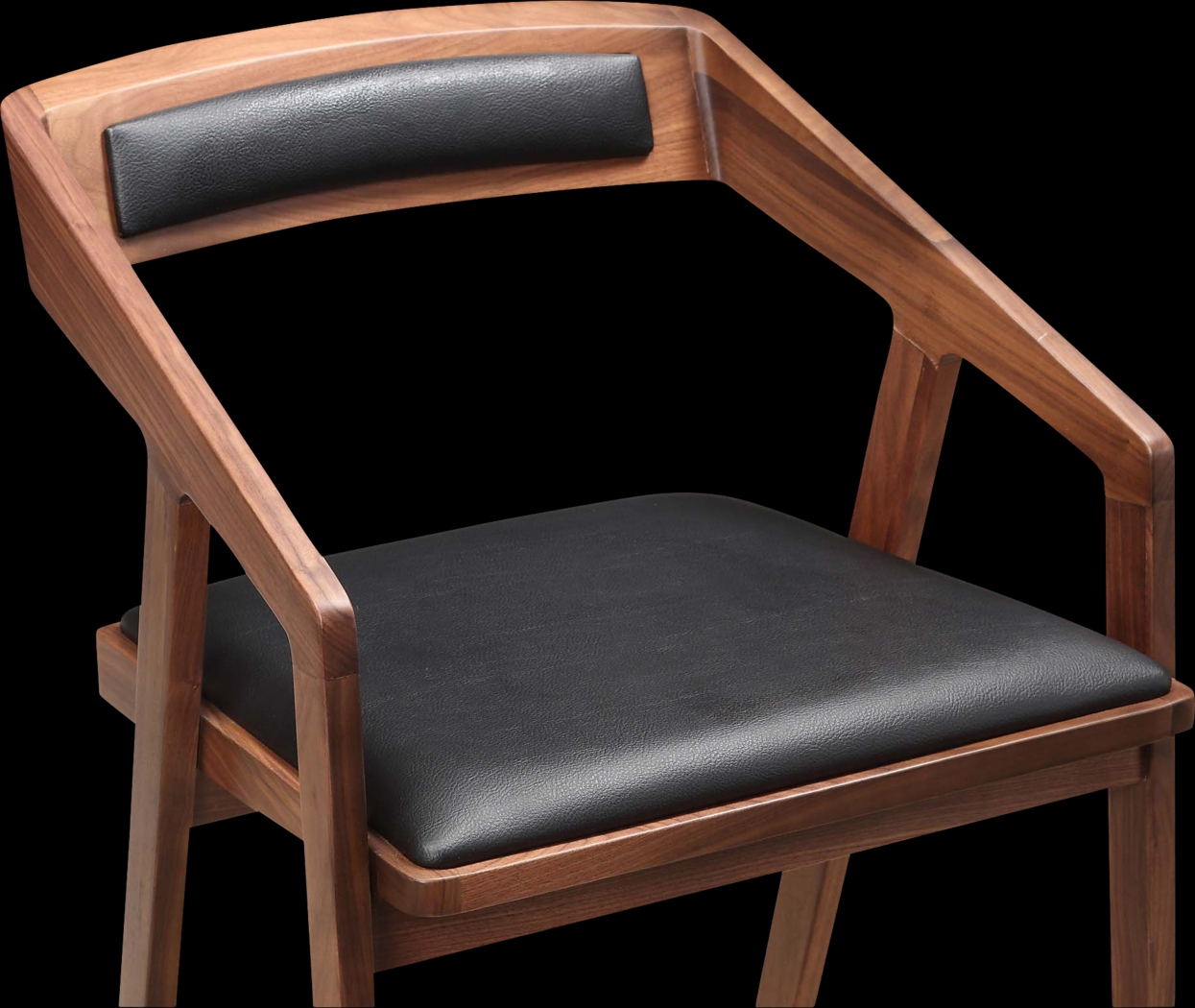 Alekai Walnut Barstool - Thumbnail - Image 4