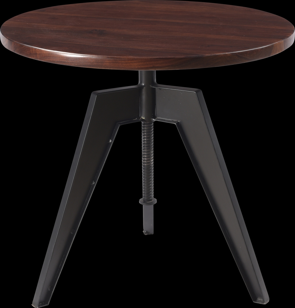 Alellow Brown Accent Table - Thumbnail - Image 2