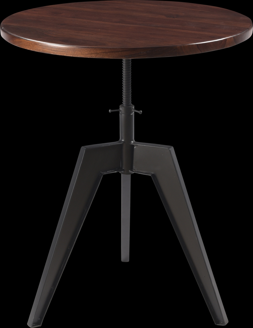 Alellow Brown Accent Table - Thumbnail - Image 4