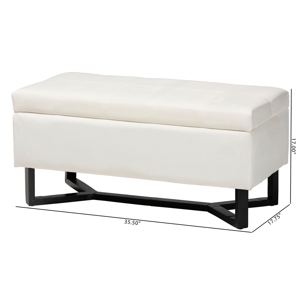 Alema Beige Storage Ottoman - Thumbnail - Image 11